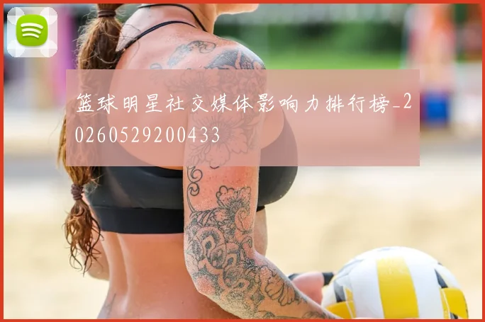 篮球明星社交媒体影响力排行榜_20260529200433